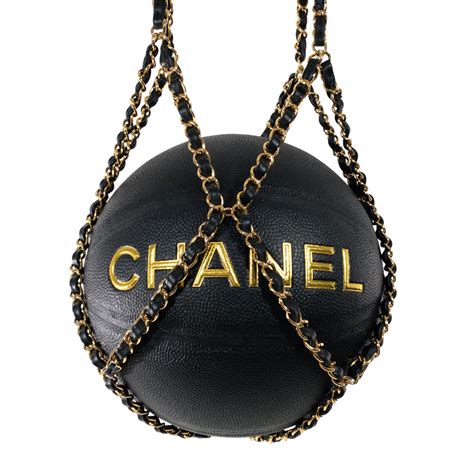 chanel basketball chain|chanel basket with chain harness.